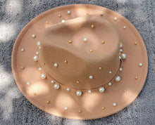 Load image into Gallery viewer, Pearls Fedora Hats
