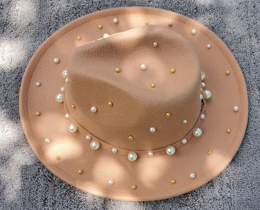 Pearls Fedora Hats