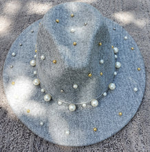 Load image into Gallery viewer, Pearls Fedora Hats
